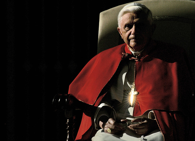 The cross of Pope Benedict XVI